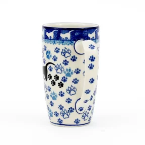Kubek ceramiczny C52 0,4l <br> 1771X Czarny kot